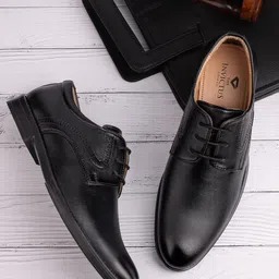 INVICTUS Men Perforated Formal Derbys-picture-51