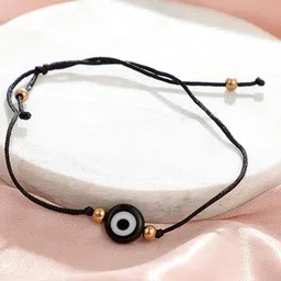 EL REGALO Evil Eye Beaded Anklet-41