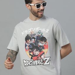 Free Authority Dragon Ball Z Printed Pure Cotton Oversized-Fit  Tshirt-picture-22