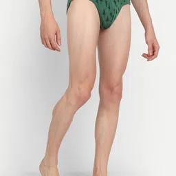 MERLOT Men Tree Pattern Briefs-49