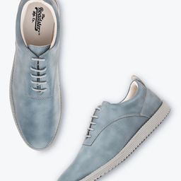 The Roadster Lifestyle Co. Men Sky Blue Round Toe Lightweight Casual Sneakers-image-18