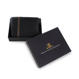 CIMONI Men Textured Leather Water Resistant Two Fold Wallet-picture-27