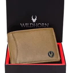 WildHorn Men Textured Leather Two Fold Wallet-picture-18