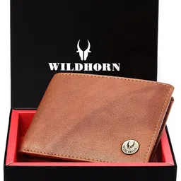 WildHorn Men Textured Leather Two Fold Wallet-picture-24