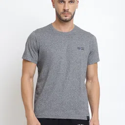 Van Heusen Men Solid Round Neck T-shirt-image-64