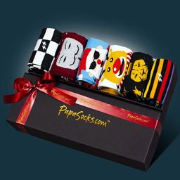 Papa Socks Pack Of 6 Calf-Length Socks-image-29