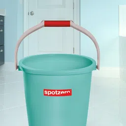 SPOTZERO by MILTON Green New Bucket 20 with Handle 18 Litres-15