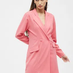 Kibo V Neck Wrap Dress-image-28