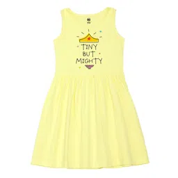 Wear Your Mind Girls Printed Fit and Flare Dress-image-57