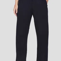 CUPID Women High-Rise Cotton Straight-Fit Track Pants-image-23