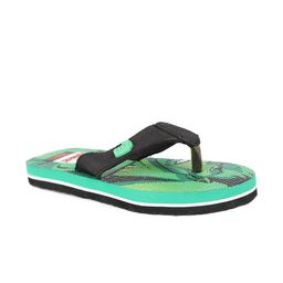Disney Boys Green & Black Printed Room Slippers-image-50