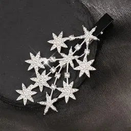 Xivir Set of 2 Embellished Star Bobby Pins image 3