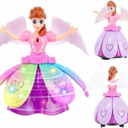 360 Degree Rotating Musical Dancing Doll with 5D Light & Musical Sound Toy-11