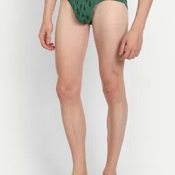 MERLOT Men Tree Pattern Briefs image 3