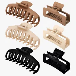 Xivir Set of 6 Claw Clip image 2