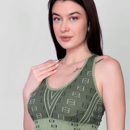 Spiaty Geometric Bra Full Coverage image 2