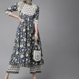 Women Viscose Rayon Kurta Palazzo Dupatta Set-image-47