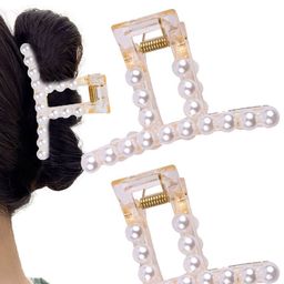 Xivir Set of 2 Beaded Claw Clip image 3