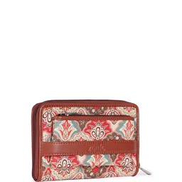 ZOUK Women Floral Printed Zip Around Wallet image 4