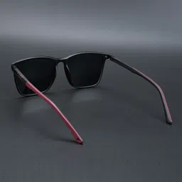 Voyage Unisex Wayfarer Sunglasses with Polarised and UV Protected Lens image 4