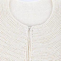 ODETTE Party Embellished Button Cape Shrug image 4