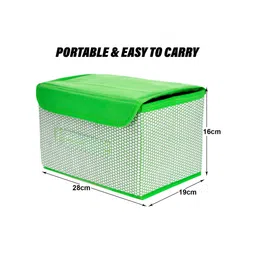 Kuber Industries Green 3 Pcs Self Design Drawer Organisers image 5