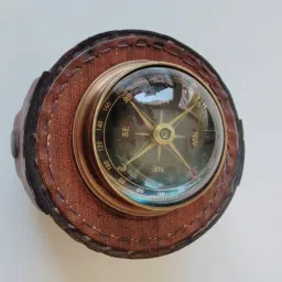 Compass Brass Magnifying Paper Weight Compass Magnifying Glass Compass-picture-30