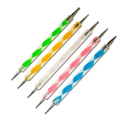 Alexvyan Set of 5 2 Way Art Dotting Marbleizing Tool Pen image 2