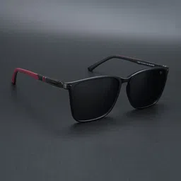 Voyage Unisex Wayfarer Sunglasses with Polarised and UV Protected Lens image 5