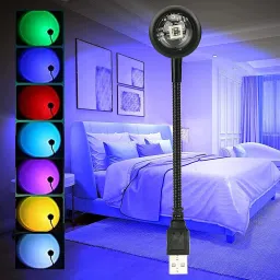 Sunset Projection Lamp for Room, Home Decor, Parties, Insta Videos and Cars Night Lamp-20