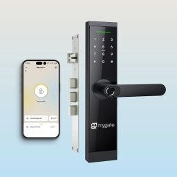 Mygate SR Lock|6-Way Unlock -Fingerprint, PIN, OTP, App, RFID, Key|3Y Warranty Smart Door Lock-image-16