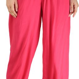 Solid Rayon Women Harem Pants-image-76