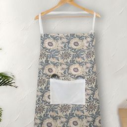 Texstylers Beige Blue Printed Cotton Aprons-image-6