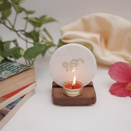 HOMEARTE White & Marble White Candle Holder-image-60