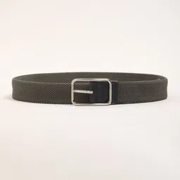 THE BEAR HOUSE Men Woven Design Canvas Casual Belt-image-32