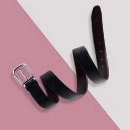 Elite Crafts Men Textured Leather Reversible Formal Belt-image-79