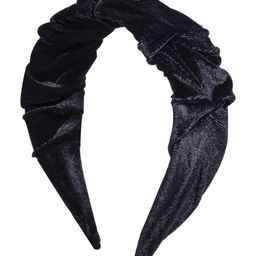 BuckleUp Women Black Solid Hairband-picture-27