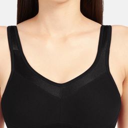 Sonari Black Full Coverage Non Wired Non Padded Regular Bra image 5