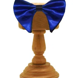 MUTAQINOTI Men Blue & Black Bow Tie-image-66