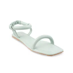 Metro Women Green Flats-image-20