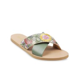 Metro Women Green Flats-image-56