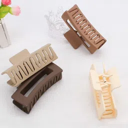Krelin Women Set Of 4 Rectangular Shape Large Claw Clips-36