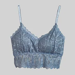 Krelin Self Design Half Coverage Lightly Padded Bralette Bra With All Day Comfort image 4