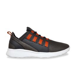 Allen Cooper Men Grey Mesh Running Non-Marking Shoes image 4