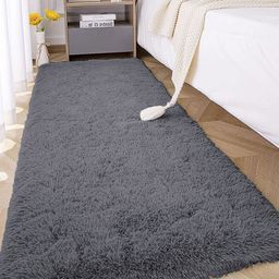 LUXEHOME INTERNATIONAL Grey Solid 2000 GSM Marino Runner-22
