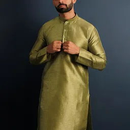 Lightpole Mandarin Collar Straight Kurta-image-61