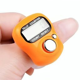 OMNEON Multiuse Finger Counter| Portable Handheld Digital Tally Counter with Adjustable Ring 5-Digit LCD Display| Ideal for Mantra Jap, Sports, Knitting, and Exercise(Color May Vary) (1) image 1