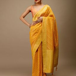 TIRA Striped Zari Art Silk Saree-picture-30
