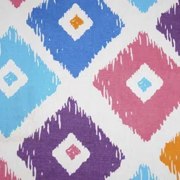 Lushomes Multicolored 6 Seater Printed Cotton Table Linen Set- 8Pieces image 5
