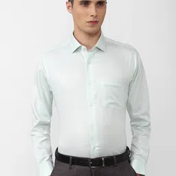 Van Heusen Men Solid Regular Fit Cotton Formal Shirt-image-42